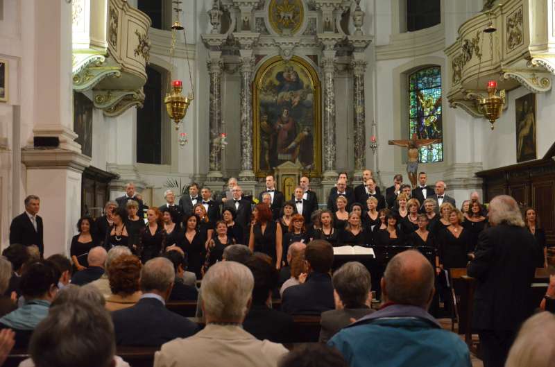 Polifonica Benedetto Marcello a San Lorenzo per il concerto in memoria di Monsignor Valentino Vecchi 5 ottobre 2014
